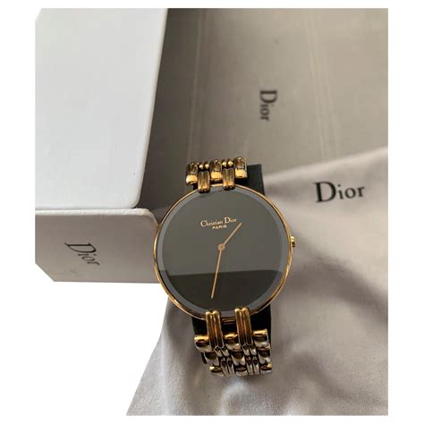 dior gold watches for women